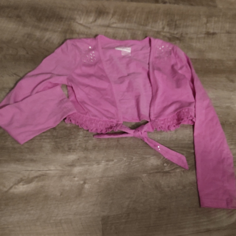 💲🏷LAST CHANCE Lilac SZ 6-6X LS Bolero Shrug